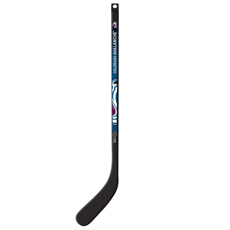 NHL Colorado Avalanche Plastic Player Mini Stick- Right Curve
