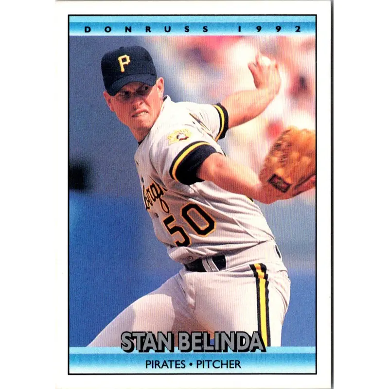 1992 Donruss Stan Belinda #501