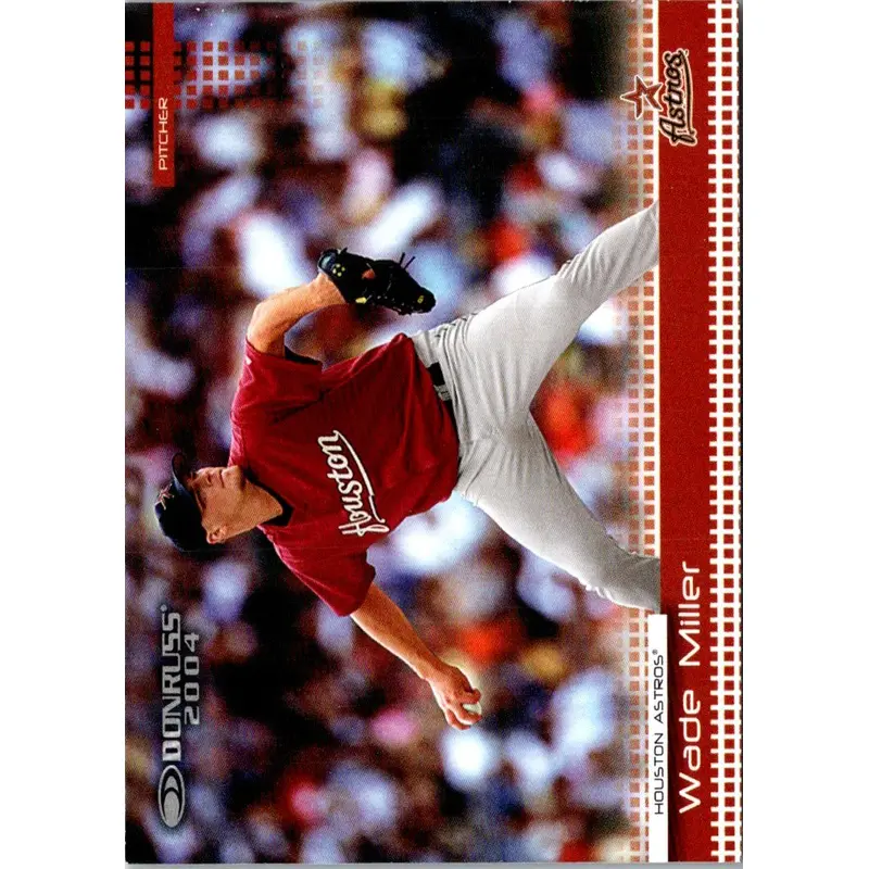 2004 Donruss Press Proofs Red Wade Miller #283