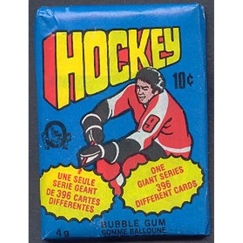 1976/77 OPC O-Pee-Chee Hockey Unopened Wax Pack