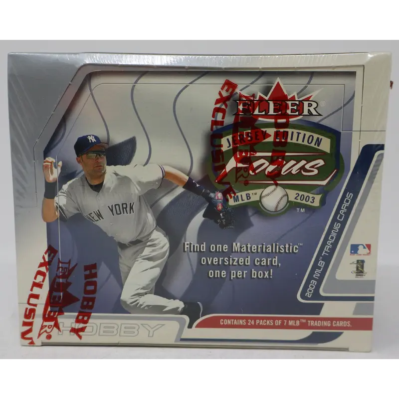 2003 Fleer Focus Jersey Edition Baseball Box (Hobby)