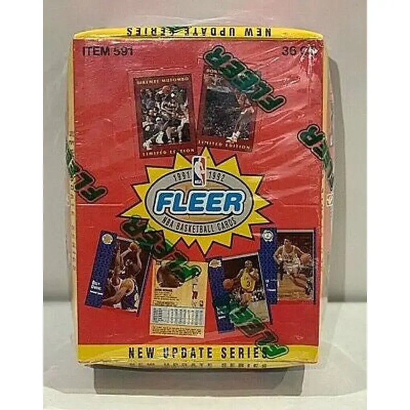 1991-92 Fleer Basketball Box Update Series