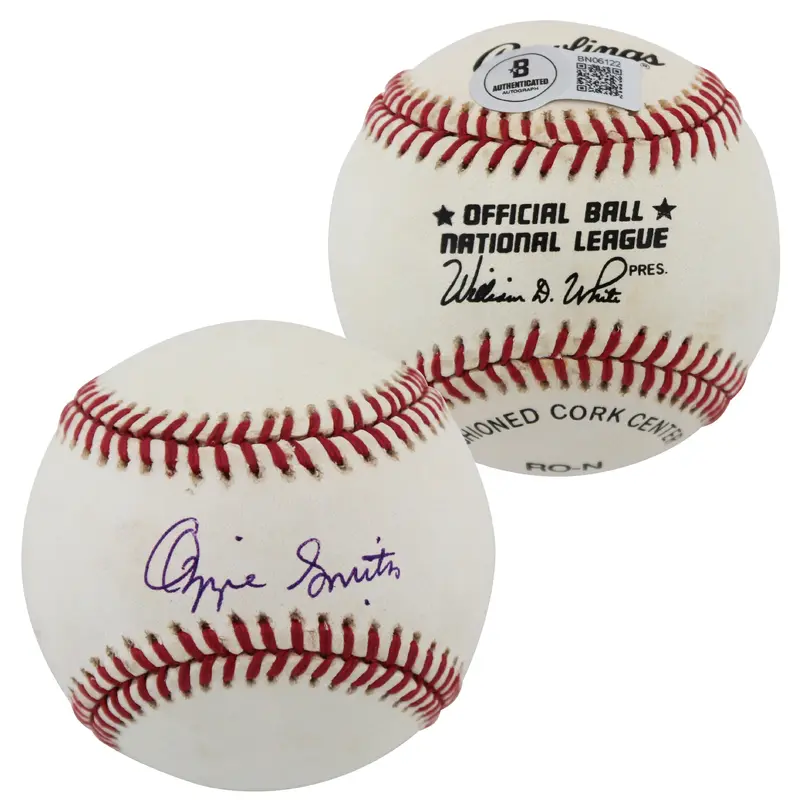 Cardinals Ozzie Smith Authentic Signed William White Onl Baseball BAS #BN06122