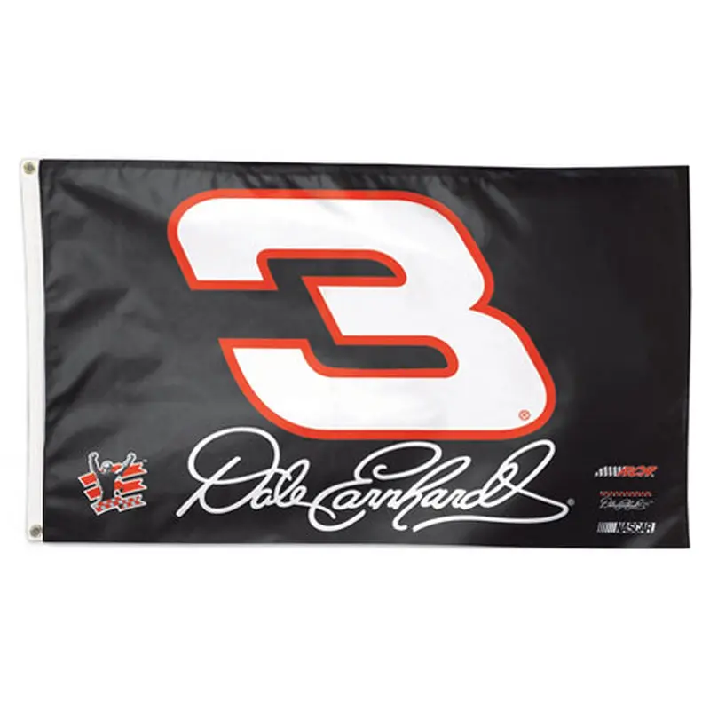 Dale Earnhardt #3 Classic NASCAR Official 3'x5' NASCAR 2-Sided Flag - Wincraft