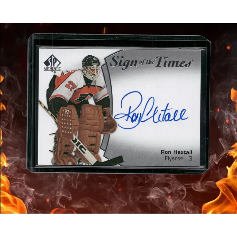 2021-22 SP Authentic Ron Hextall Sign of the Times Auto #SOTT-RH