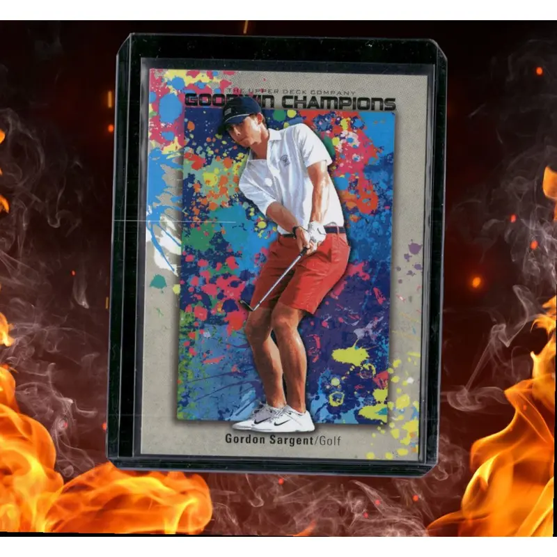 2024 Upper Deck Goodwin Champions Gordon Sargent Splash of Color Rookie #116