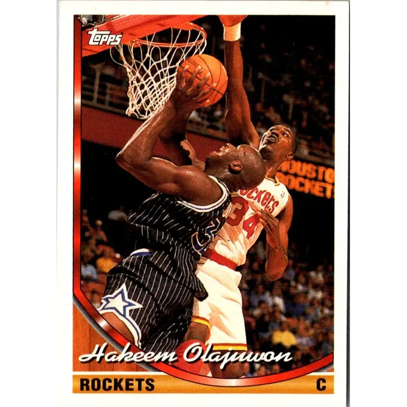 1993 Topps Hakeem Olajuwon #266
