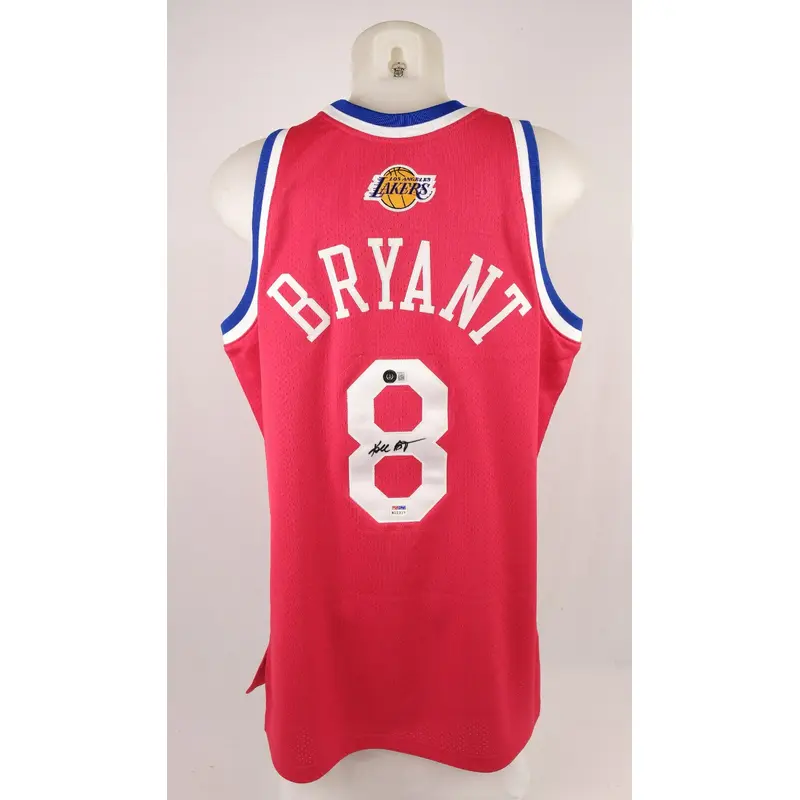 Kobe Bryant Signed 2002 All Star Game Mitchell & Ness Jersey PSA DNA & Beckett