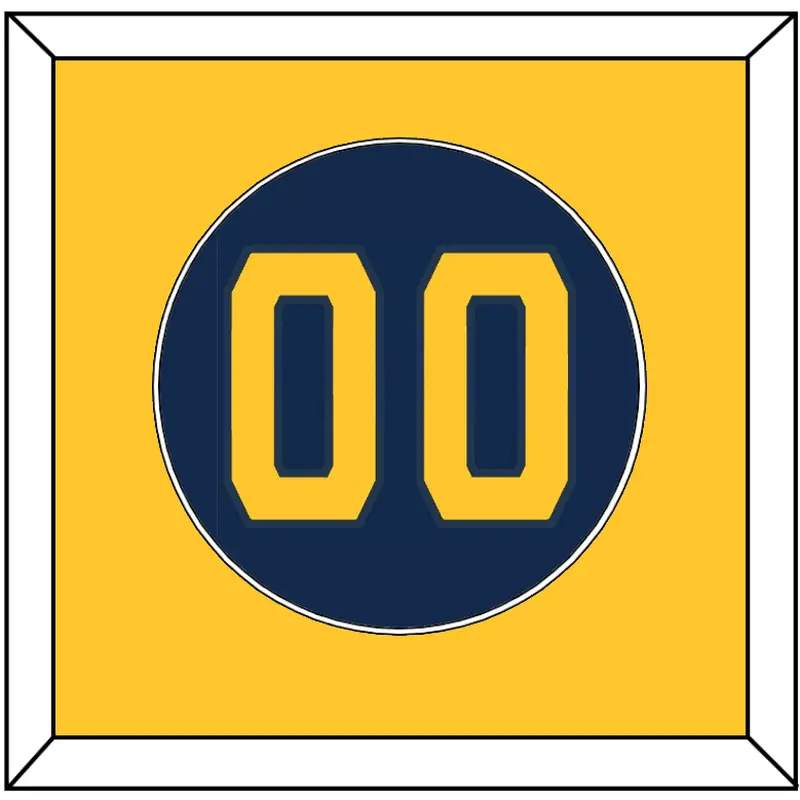 Milwaukee Number - Alternate Road Navy - Single Mat 2
