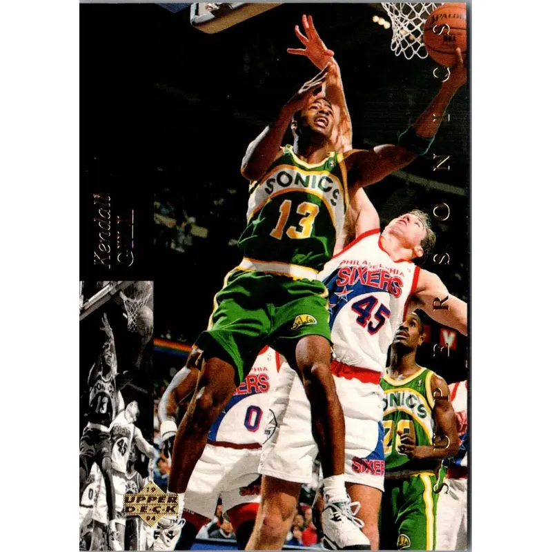 1993 Upper Deck Special Edition Electric Court Kendall Gill #77
