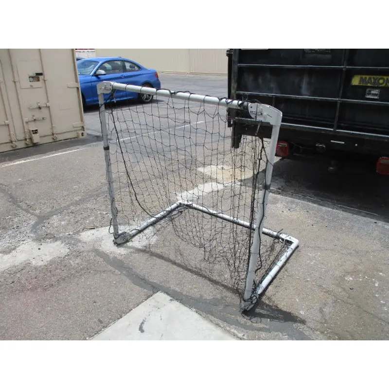 Used Lifetime 90046 Soccer Goal with Adjustable Height and Width, 6" X 4"