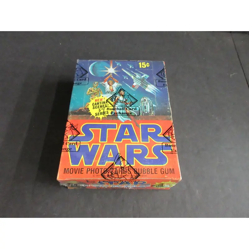 1978 Topps Star Wars Unopened Series 5 Wax Box