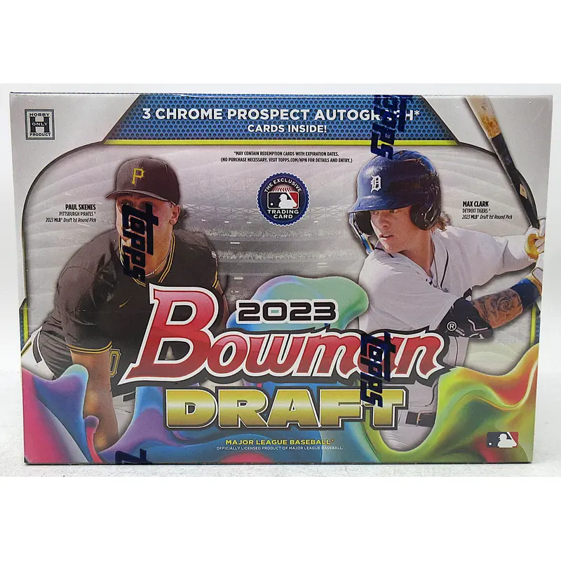 2023 Bowman Draft Baseball Choice Box (HTA) (1/3) (3 Autos)