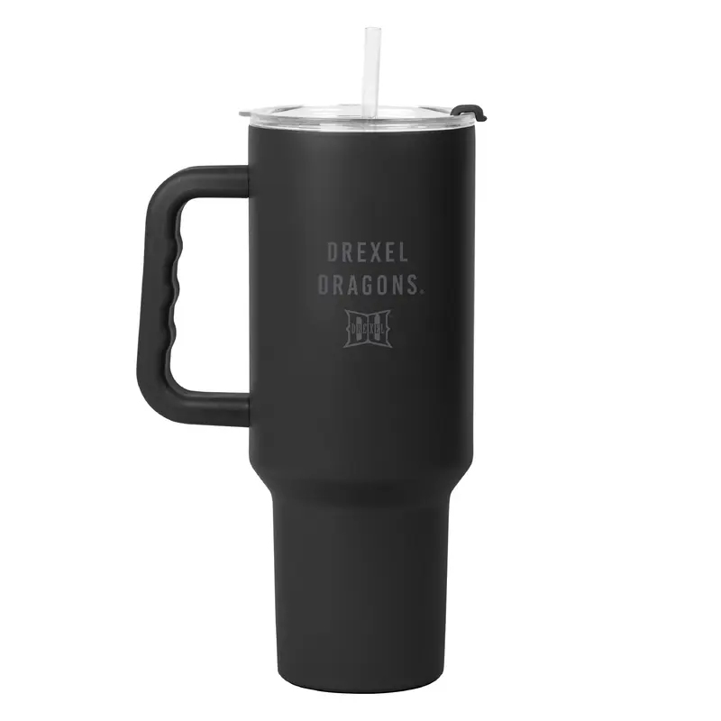 Drexel 40oz Black Tonal Powder Coat Tumbler