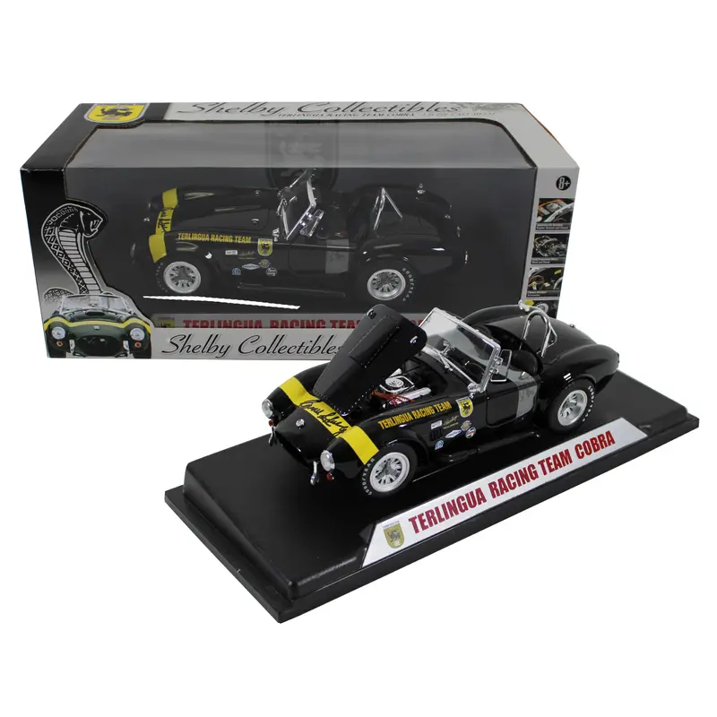 Carroll Shelby Signed Terlingua Racing Team Cobra 1:18 Die Cast Car BAS #AE09642