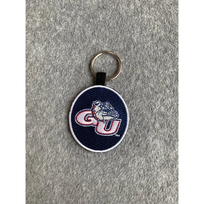 Gonzaga University Embroidered Key Chain