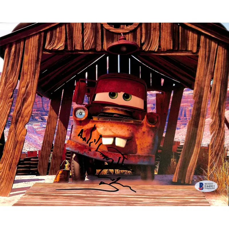 Larry the Cable Guy Cars Authentic Signed 8x10 Photo Autographed BAS #E44911