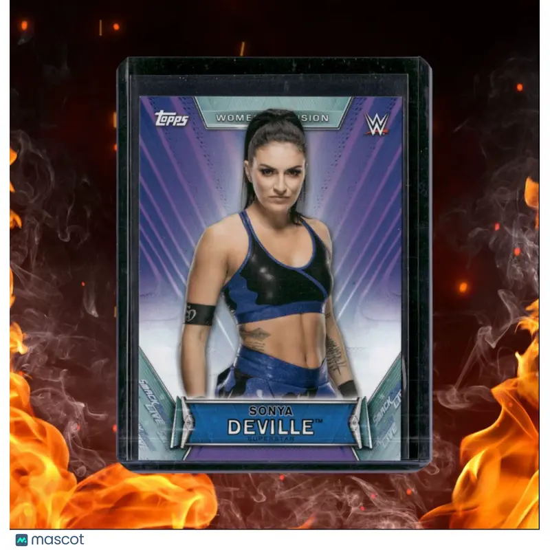 2019 Topps WWE Women's Division Sonya Deville Purple 31/99 #28