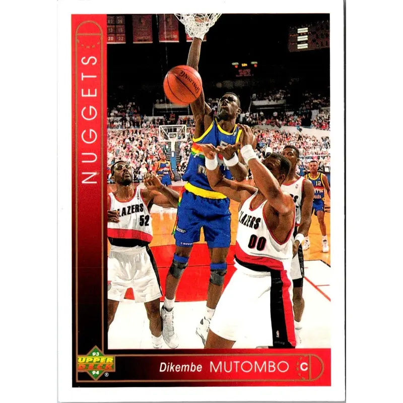 1993 Upper Deck Dikembe Mutombo #55