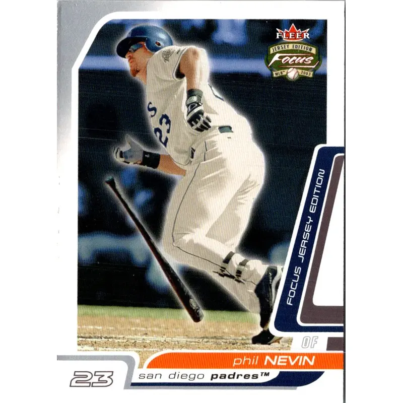 2003 Fleer Focus Jersey Edition Phil Nevin #107