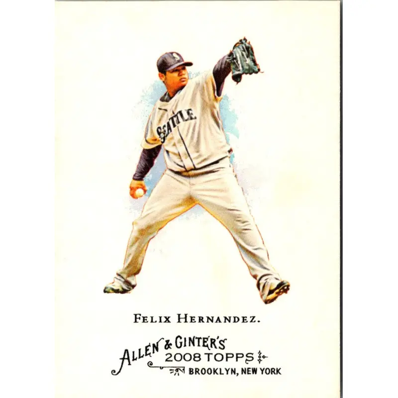 2008 Topps Allen & Ginter Felix Hernandez #184