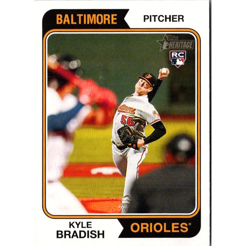2023 Topps Heritage Kyle Bradish #191