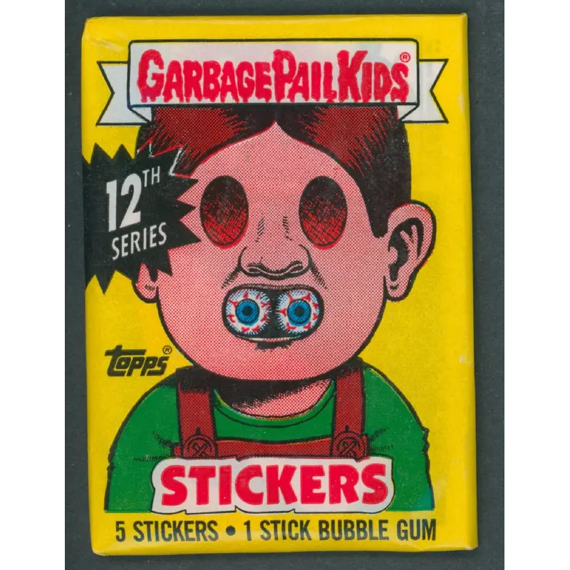 1988 Topps Garbage Pail Kids Series 12 Unopened Wax Pack (w/o price)