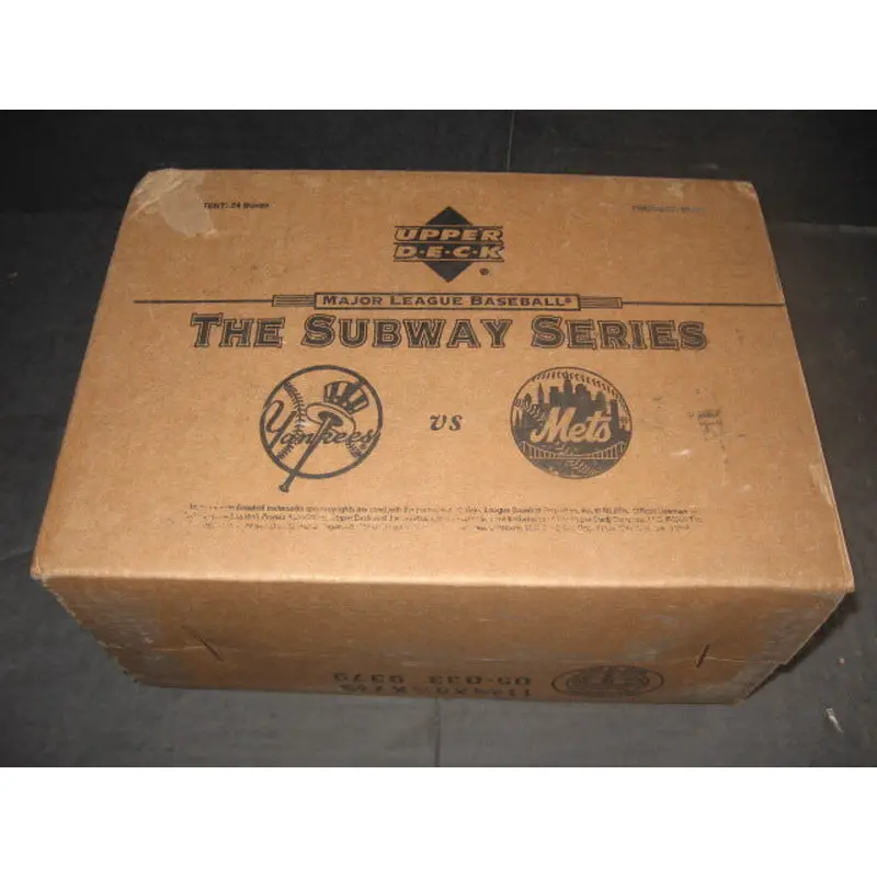 2000 Upper Deck Baseball The Subway Series Factory Set Case (24 Sets)