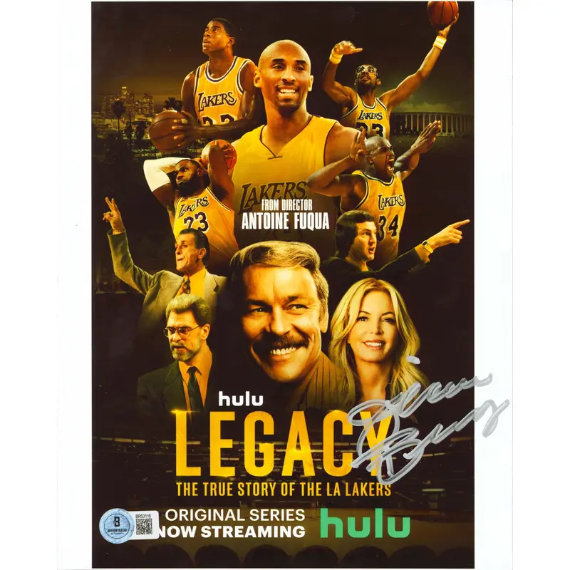 Lakers Jeanie Buss Authentic Signed 8x10 Vertical Photo BAS #BR53116