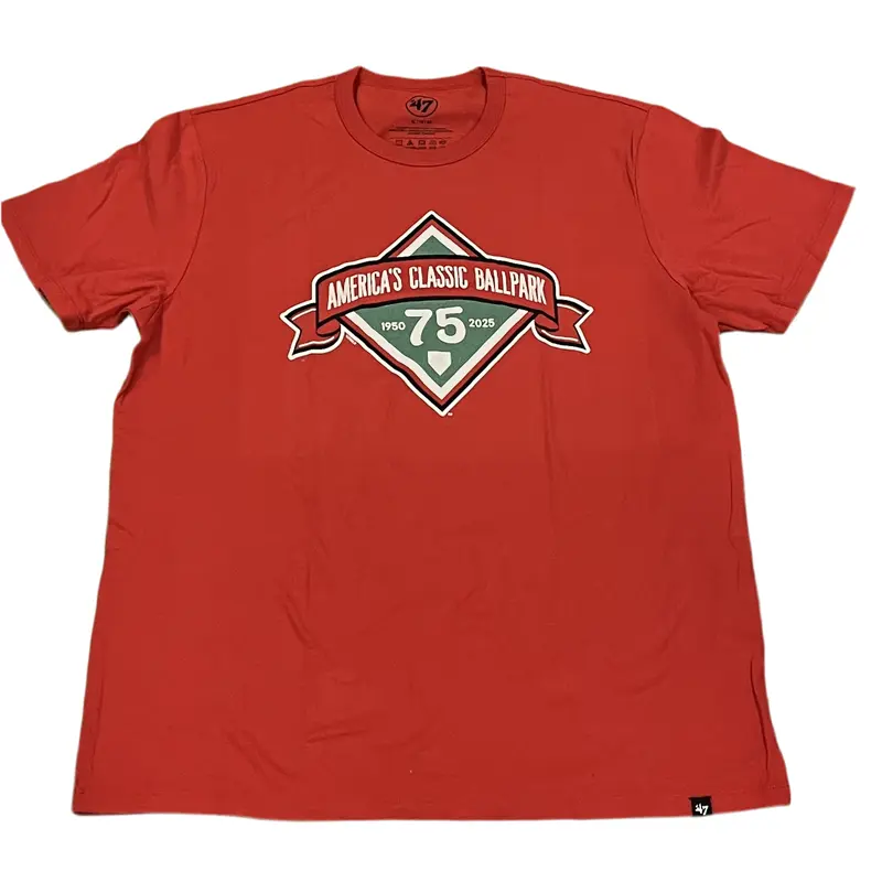 Reading Fightin Phils 75th Anniversary T-shirt