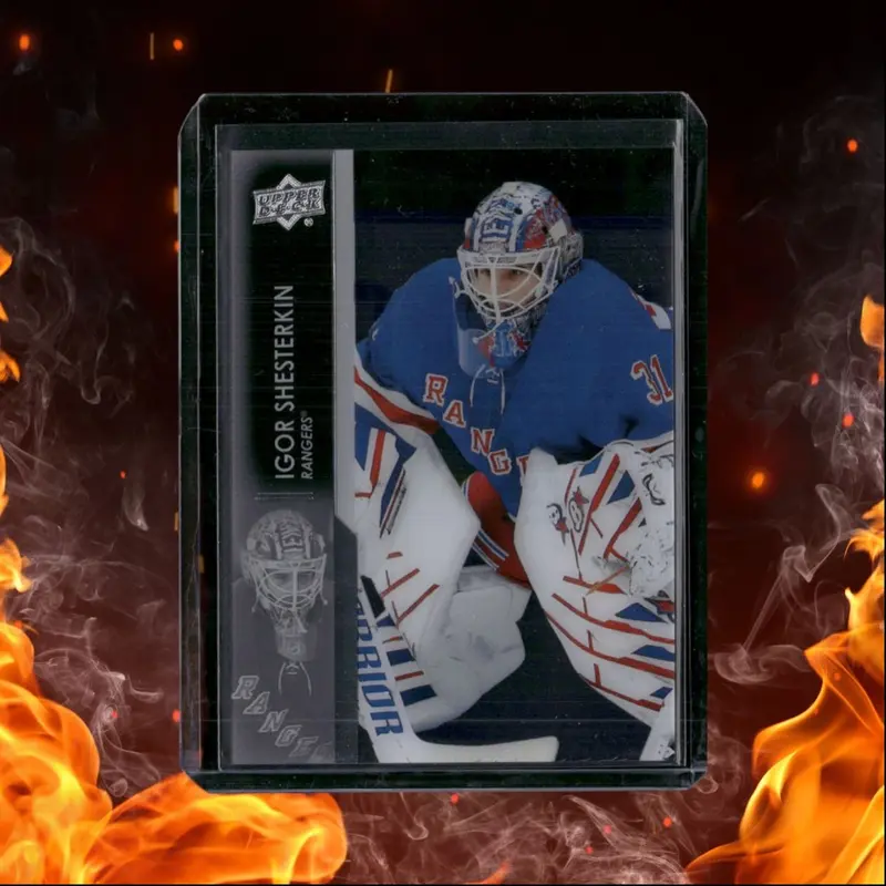 2021-22 Upper Deck Igor Shesterkin Clear Cut SP (B) #371