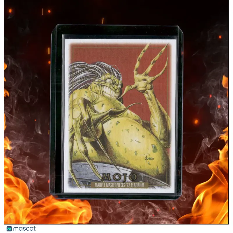 2024 Skybox Marvel Masterpieces '92 Platinum Mojo Pink Canvas #53