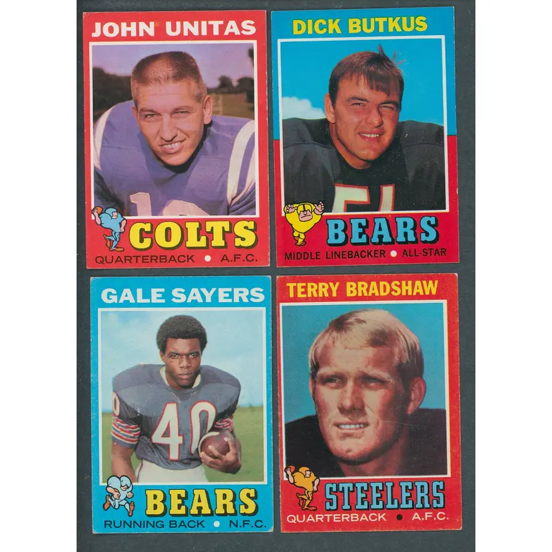 1971 Topps Football Complete Set (Condition Read) (#2)