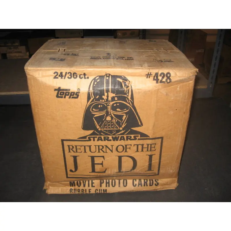 1983 Topps Return of the Jedi Series 1 Unopened Wax Case (24 Box)