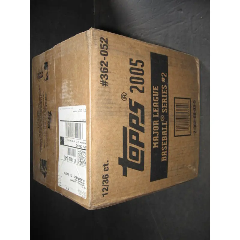 2005 Topps Baseball Series 2 Case (Retail) (12 Box)