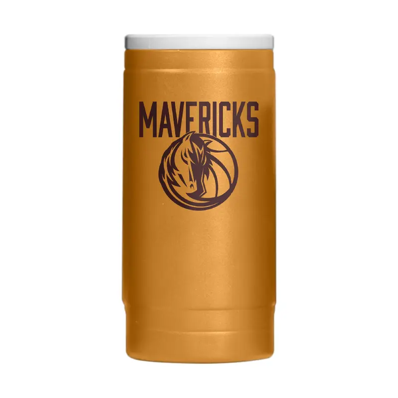 Dallas Mavericks  Huddle Powder Coat Slim Can Coolie