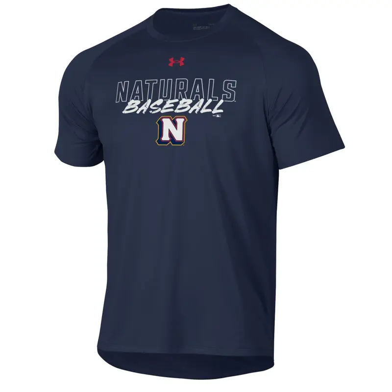 Naturals Baseball Navy Tech Tee 2.0