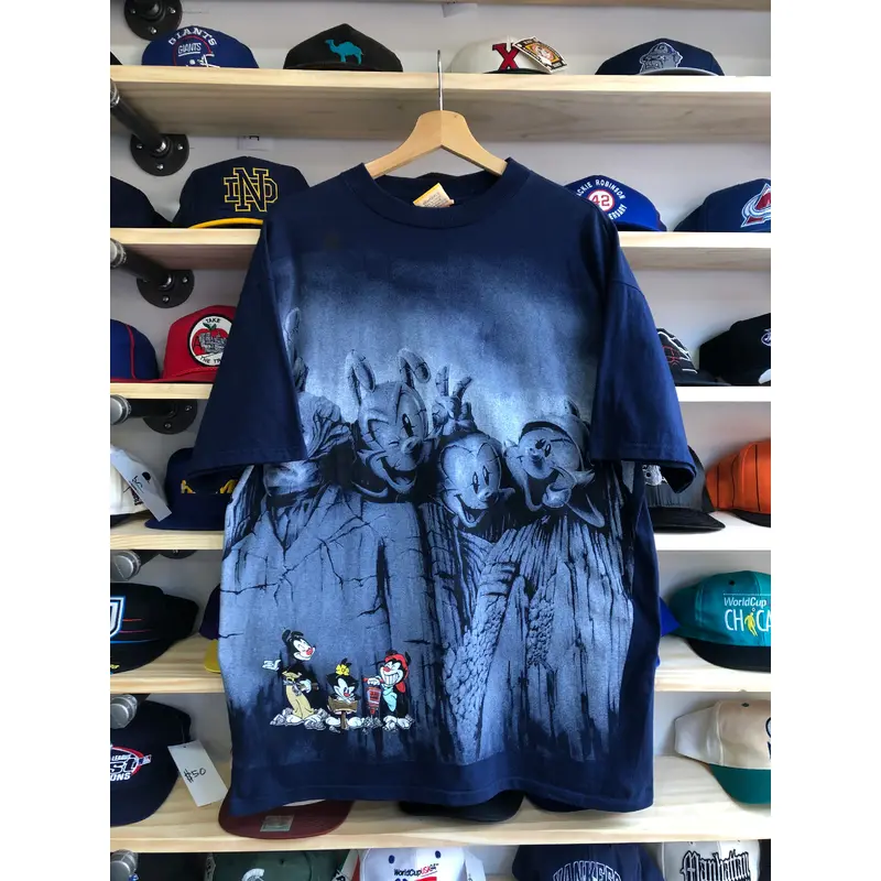 Vintage 1995 Animaniacs Mt. Rushmore Tee Size XL