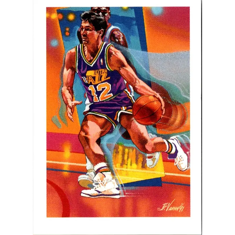 1991 Hoops John Stockton #528