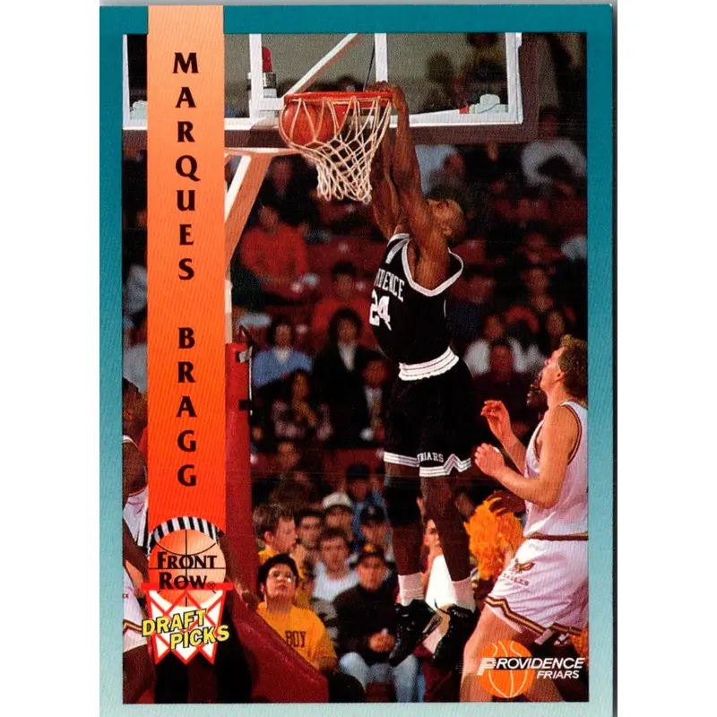 1992 Front Row Draft Picks Marques Bragg #11