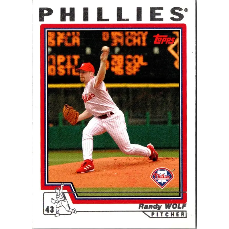 2004 Topps Randy Wolf #222