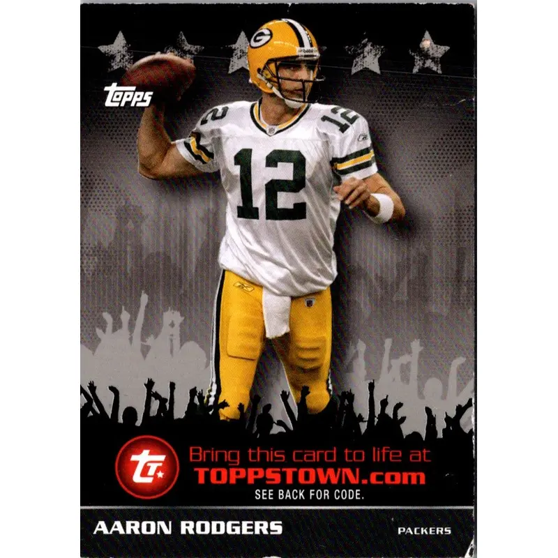 2009 Topps ToppsTown Silver Aaron Rodgers #TTT3