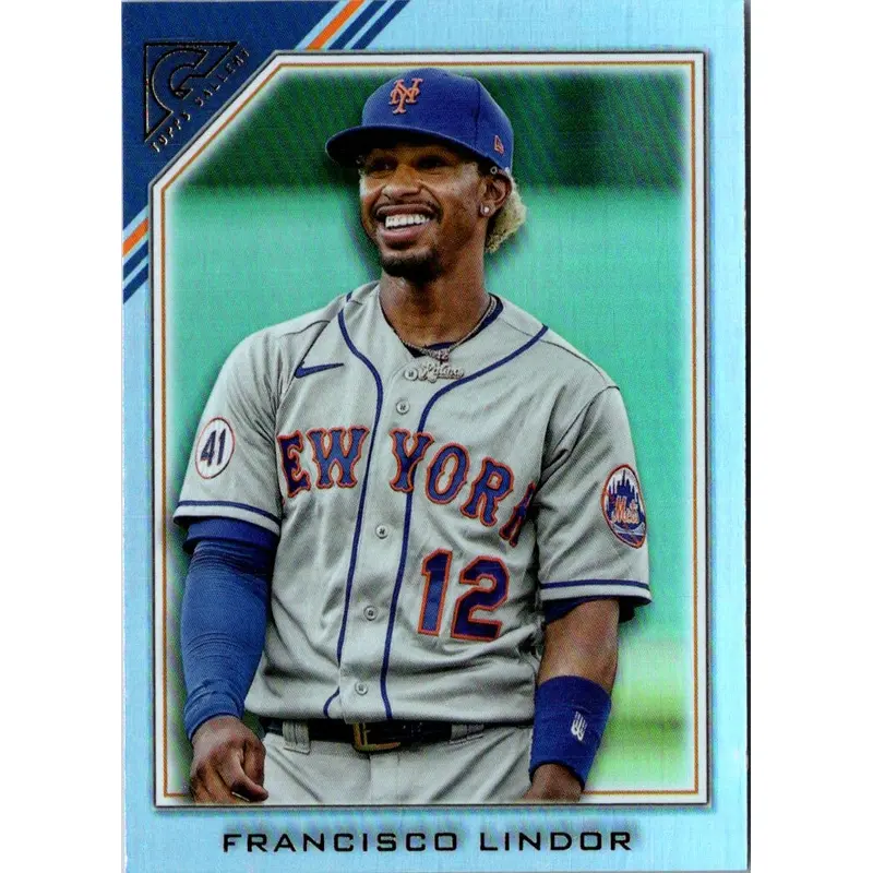2022 Topps Gallery Francisco Lindor #177