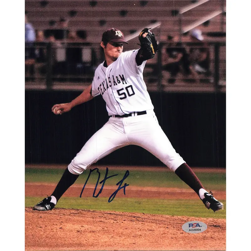 Barret Loux Signed 8x10 Photo PSA/DNA Texas A&M Aggies Autographed
