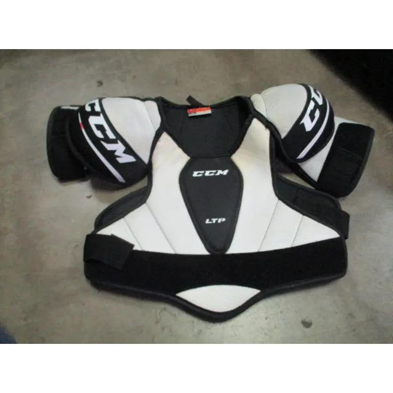 Used CCM LTP Junior Hockey Shoulder Pads Size Youth Small