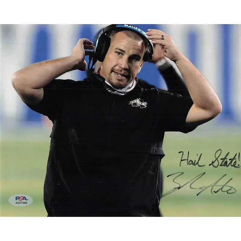 Zach Arnett signed 8x10 photo PSA/DNA Mississippi State Autographed