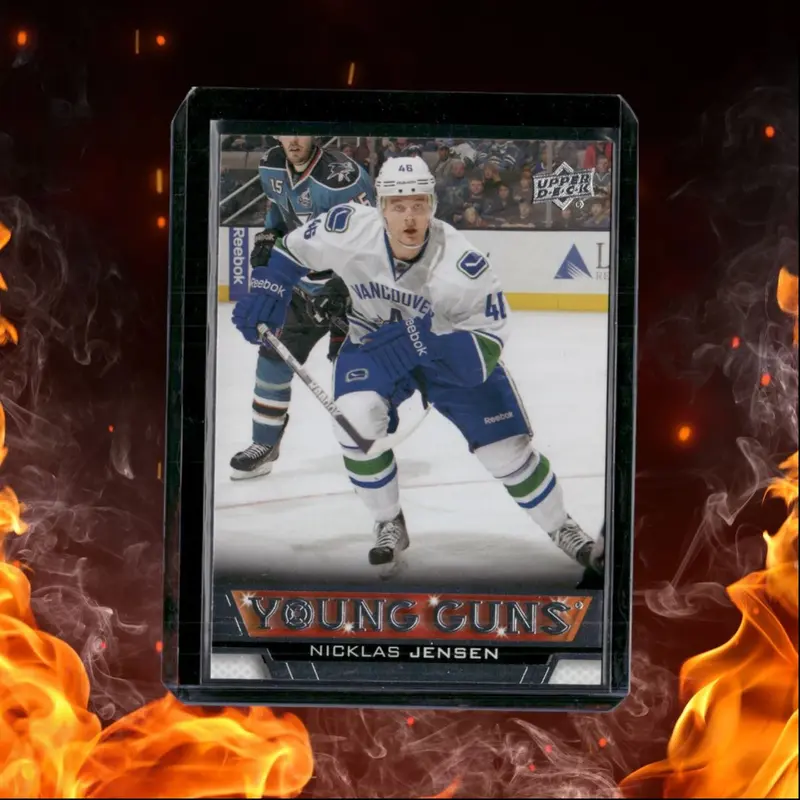 2013-14 Upper Deck Nicklas Jensen Young Guns Rookie #249