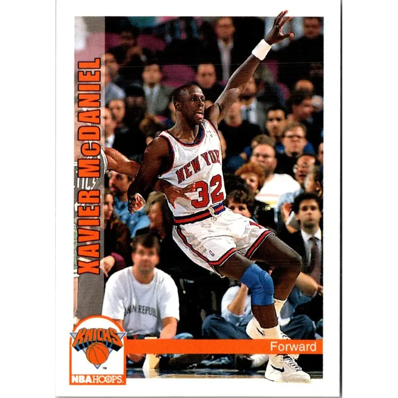 1992 Hoops Xavier McDaniel #156