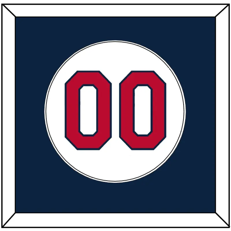 St. Louis Number - Home White - Single Mat 2