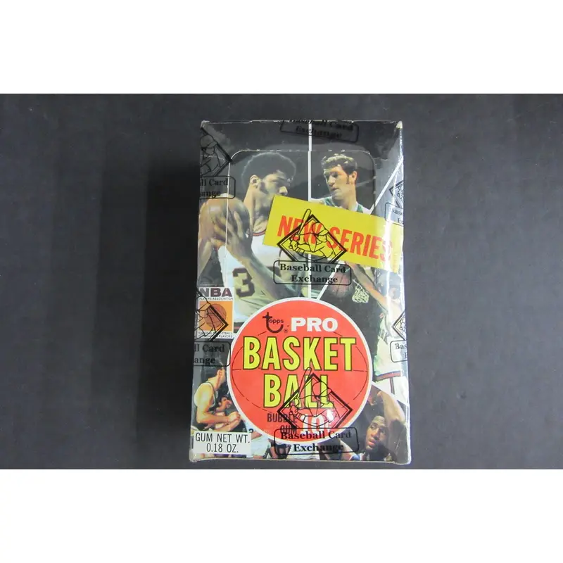 1970/71 Topps Basketball Unopened Series 2 Wax Box (BBCE)